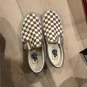 Vans Checkerboard Slip-On Sneakers